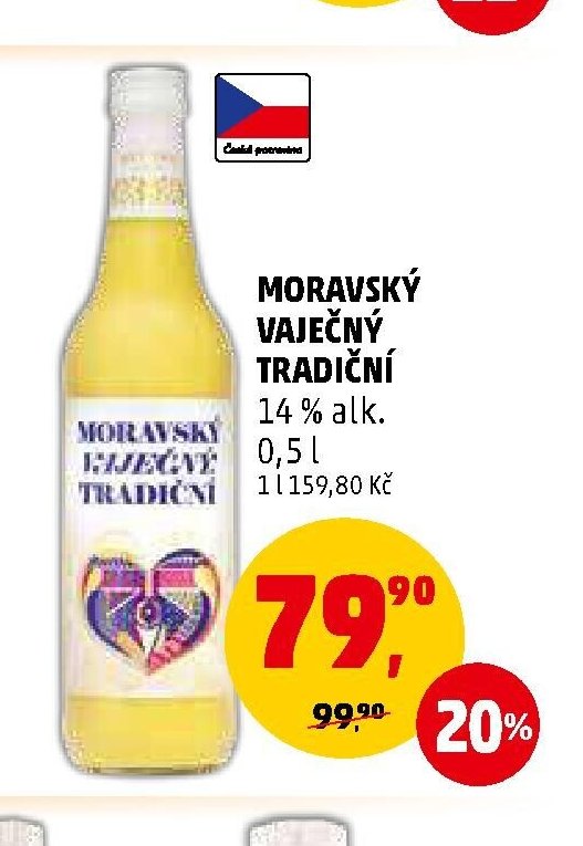 MORAVSKÝ VAJEČNÝ TRADIČNÍ 0,5 l