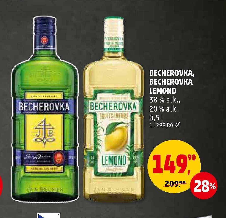 Becherovka, Becherovka Lemond
