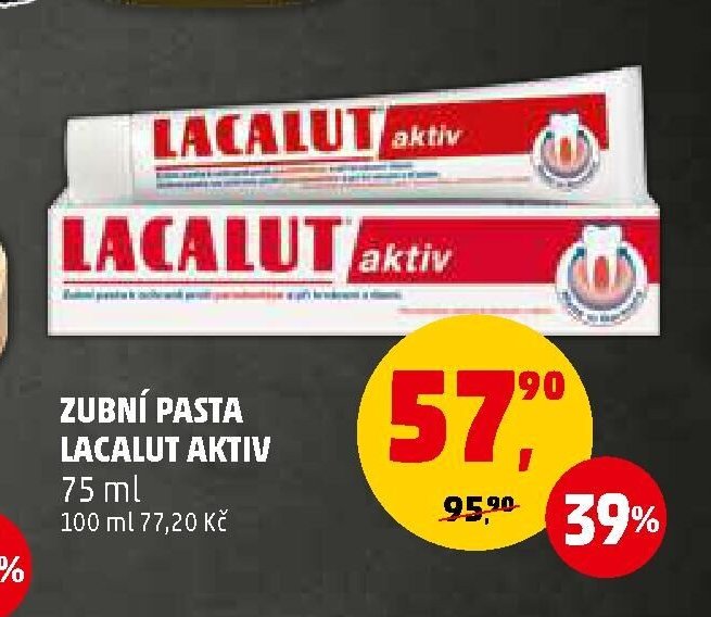 Zubní pasta Lacalut aktiv