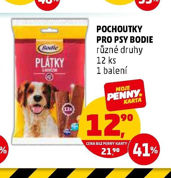 POCHOUTKY PRO PSY BODIE různé druhy 12 ks 1 balení