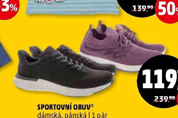 SPORTOVNÍ OBUV dámská, pánská 1 pár