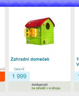 Zahradní domeček