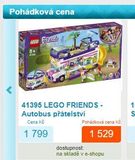 41395 LEGO FRIENDS - Autobus přátelství