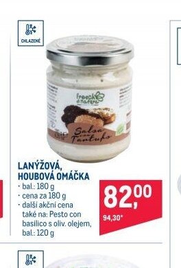 LANÝŽOVÁ, HOUBOVÁ OMÁČKA