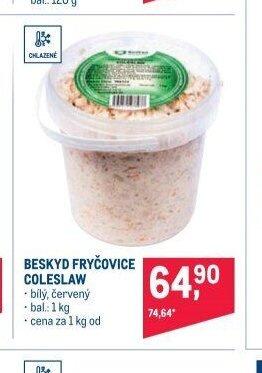 BESKYD FRYČOVICE COLESLAW