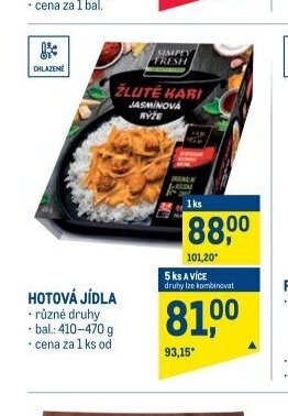 HOTOVÁ JÍDLA