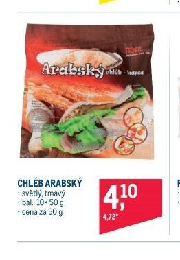 CHLÉB ARABSKÝ