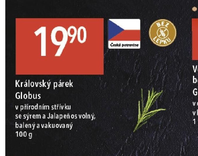 Královský párek Globus