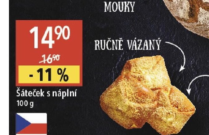 Šáteček s náplní