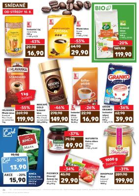 akční leták Kaufland 10.8.2022-16.8.2022