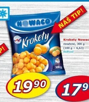 Krokety mražené Nowaco