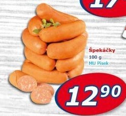 Špekáčky vázané Maso uzeniny Písek