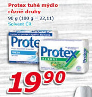 Tuhé mýdlo antibakteriální Protex