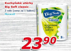 Utěrky kuchyňské 2vrstvé Classic Big Soft
