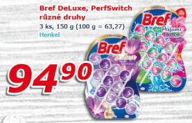 WC blok tuhý De Luxe Bref