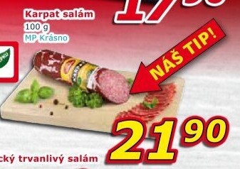 Salám Karpat Krásno