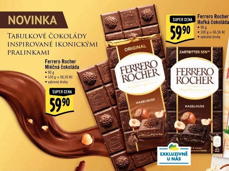Čokoláda Ferrero