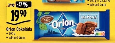Čokoláda Orion