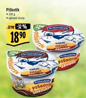 Dezert Piškotík Pribináček