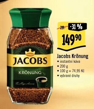 Instantní káva Jacobs Krönung