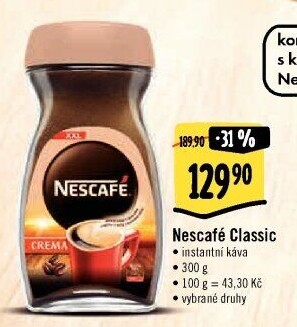 Instantní káva Nescafé Classic