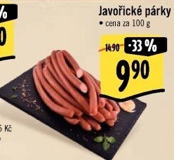 Párky javořické