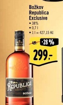 Rum Republica Exclusive Božkov