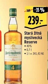 Stará žitná myslivecká Reservé