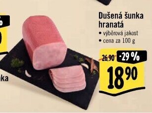Šunka dušená hranatá výběrová