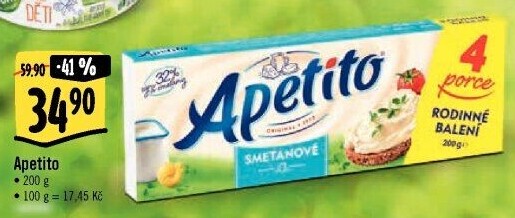 Sýr tavený Apetito