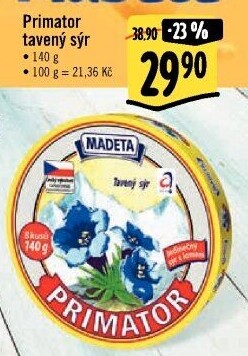 Sýr tavený Primátor Madeta