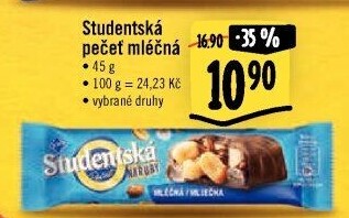 Tyčinka Studentská pečeť Naruby Orion