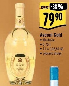 Vína Gold Asconi
