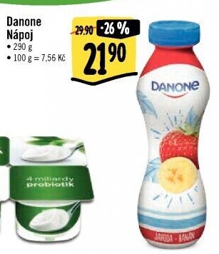 Zakysaný nápoj Danone