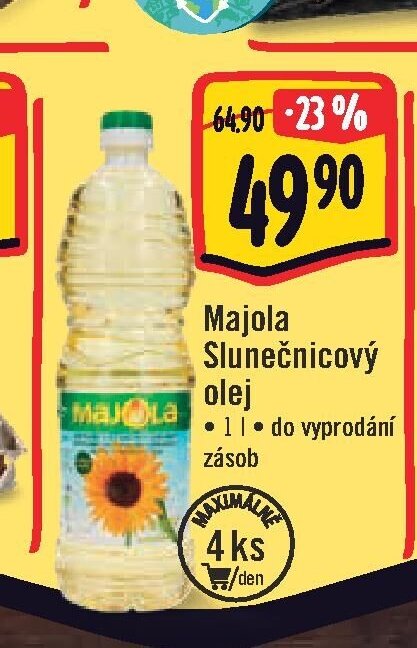 Majola Slunečnicový olej