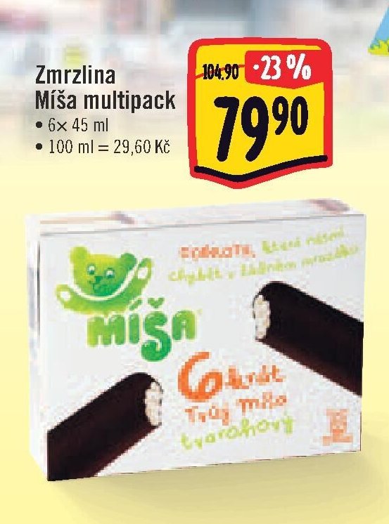 Zmrzlina Míša multipack