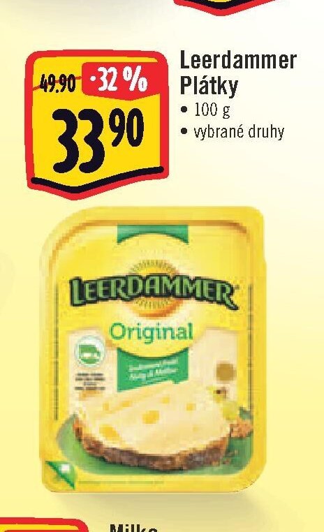 Leerdammer Plátky