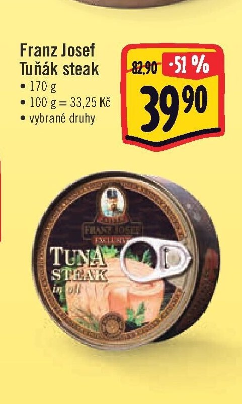 Franz Josef Tuňák steak