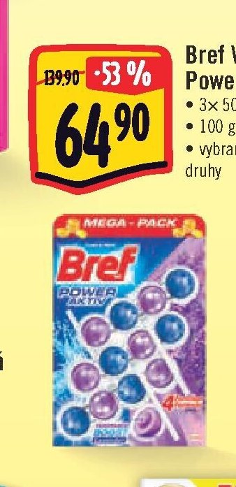 Bref WC blok Power Aktiv