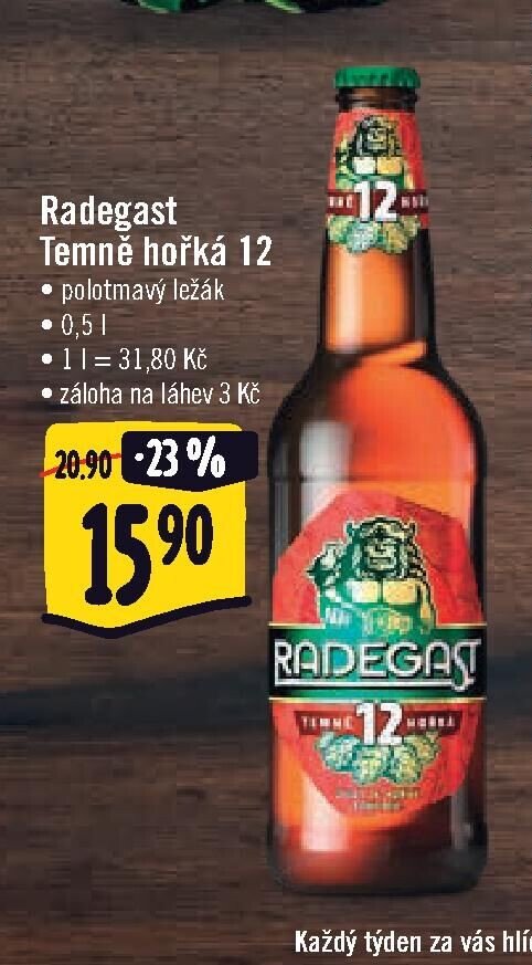 Radegast Temně hořká 12
