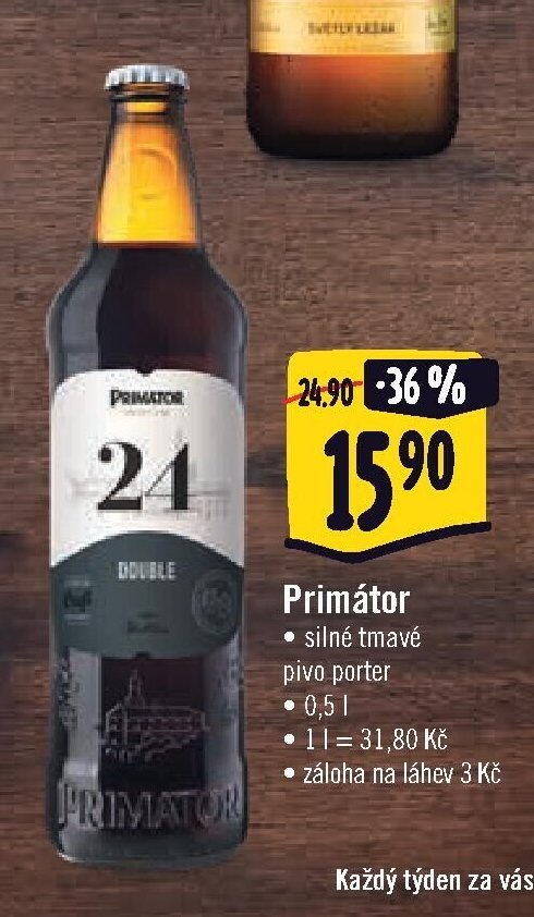 Primátor pivo porter