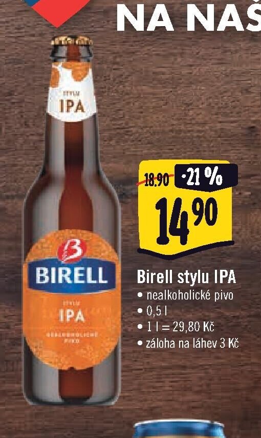 Birell stylu IPA