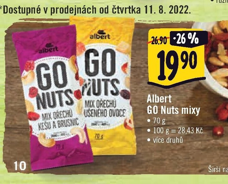 Albert GO Nuts mixy