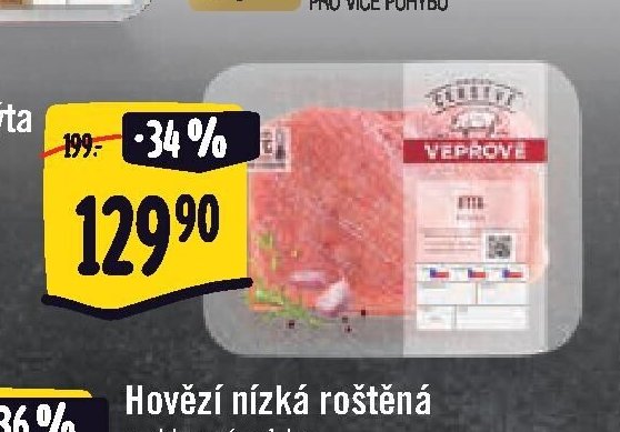 Vepřová kýta bez kosti