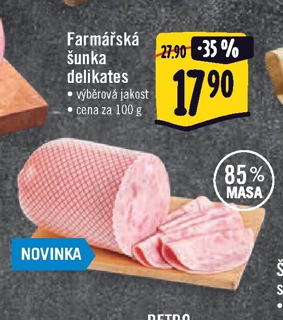 Farmářská šunka delikates