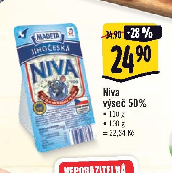 Niva výseč 50%
