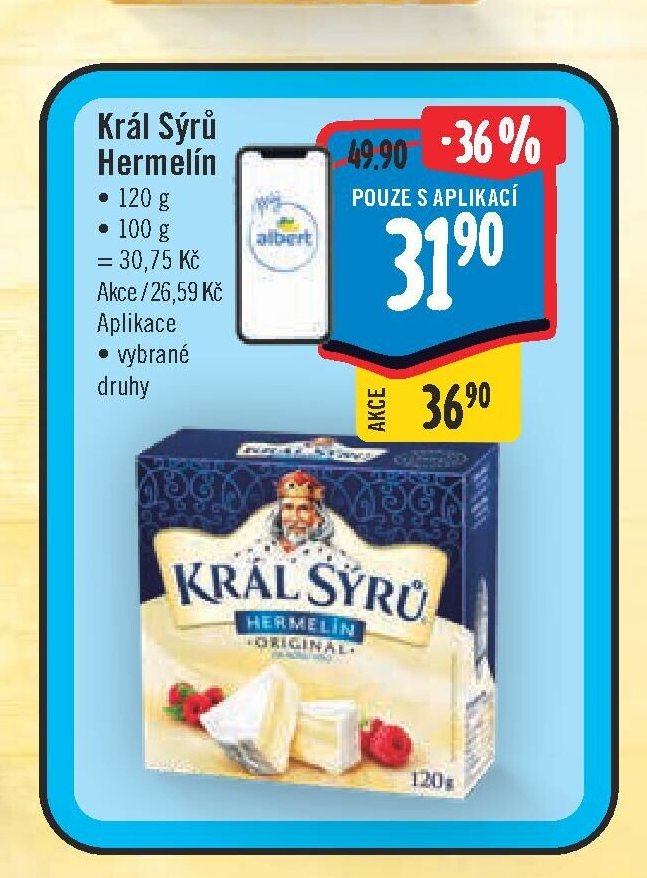 Král Sýrů Hermelín