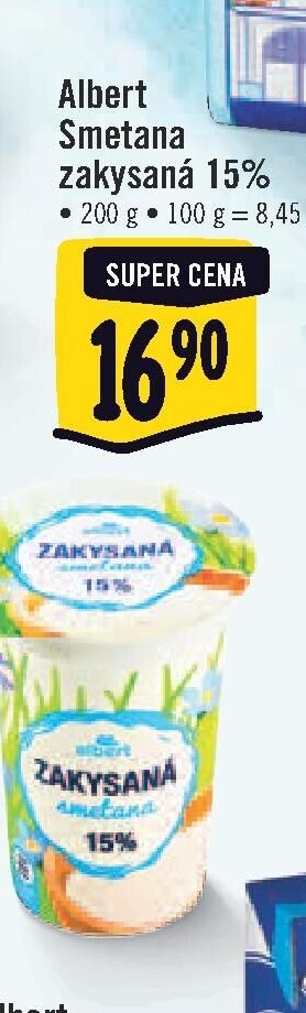 Albert Smetana zakysaná 15%
