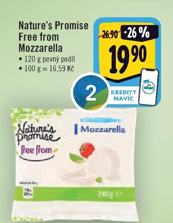 Nature's Promise Free from Mozzarella