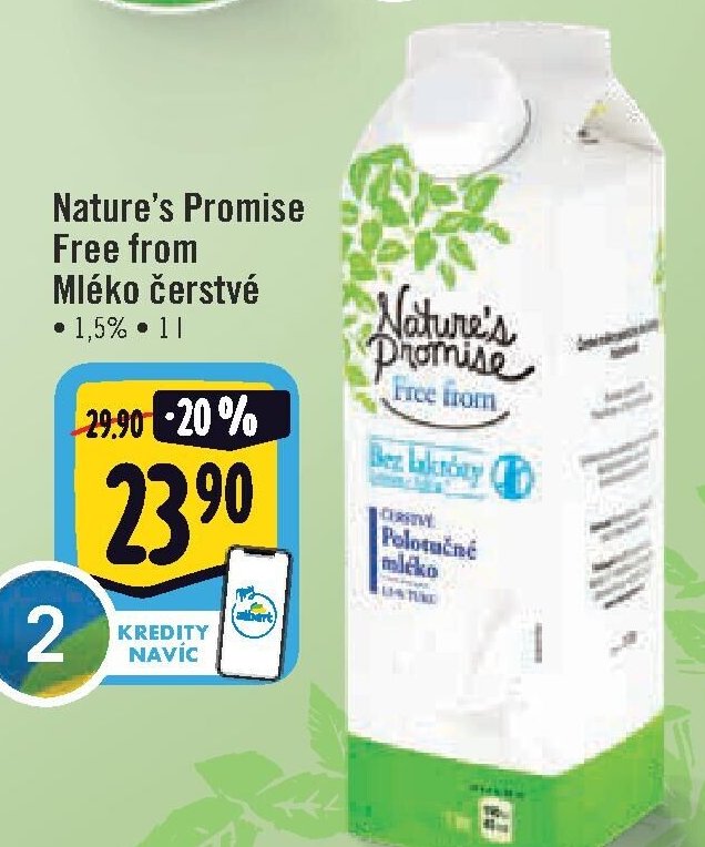Nature's Promise Free from Mléko čerstvé